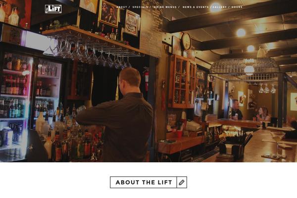 Haven theme site design template sample