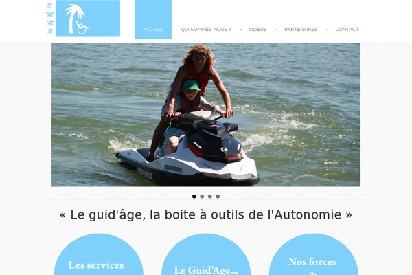 Cenote theme site design template sample
