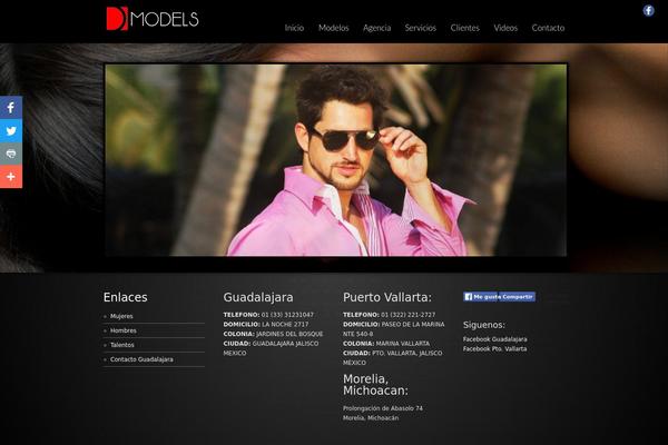 dmodelsagency.com site used Modelos