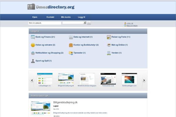 Directorypress theme site design template sample