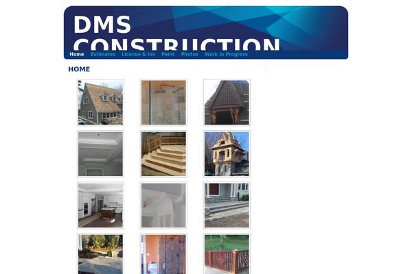 Smallbiz theme site design template sample