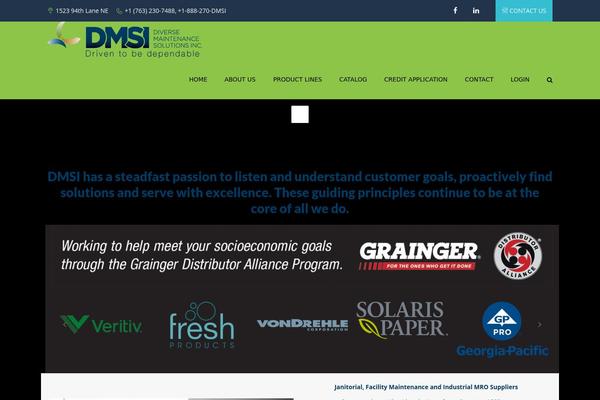 VEDA theme site design template sample