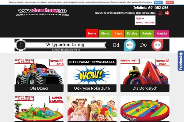 Cherry Framework theme site design template sample