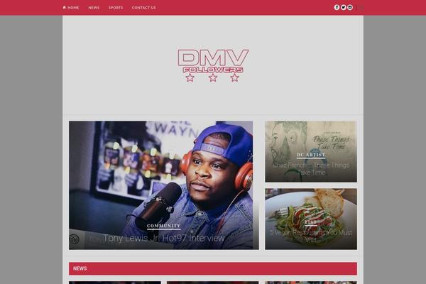 Hickory theme site design template sample