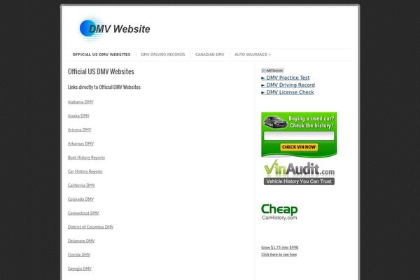 Leaf theme site design template sample