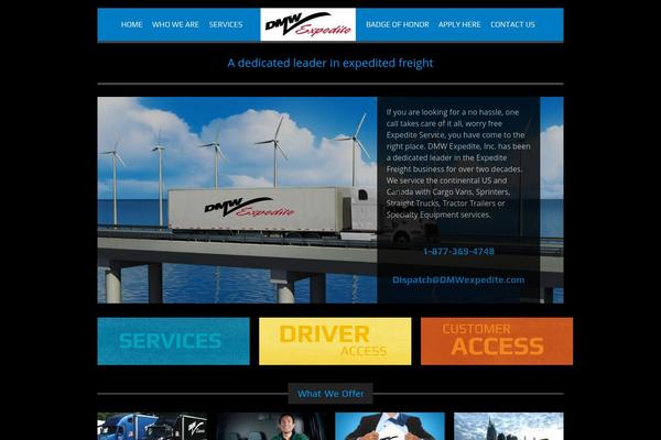 Adapt theme site design template sample