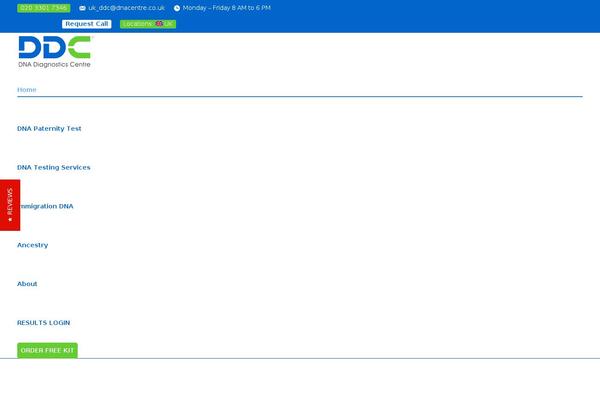 dna-bioscience.co.uk site used The7
