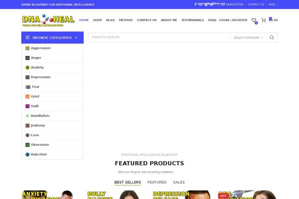 dna-heal.com site used Shopperpress