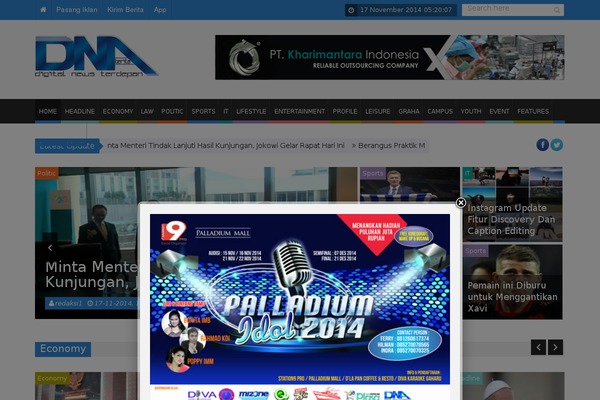 Velocity theme site design template sample