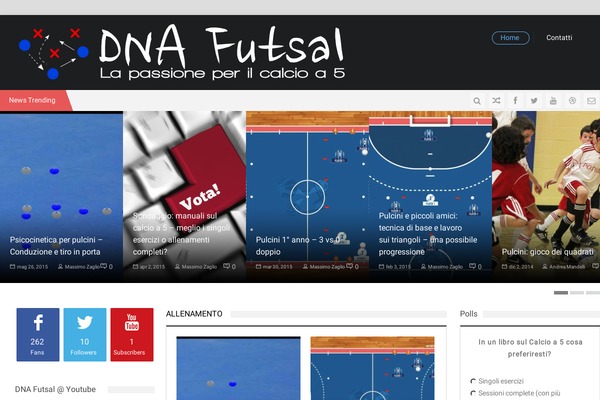 SevenMag theme site design template sample