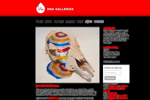 Emptiness theme site design template sample