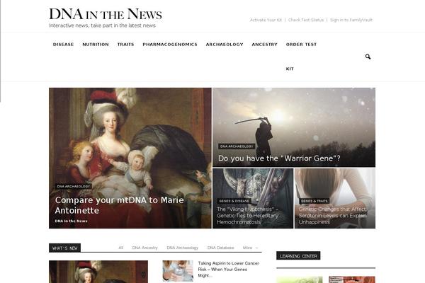 dnainthenews.com site used Newspaper-child-dnainthenews