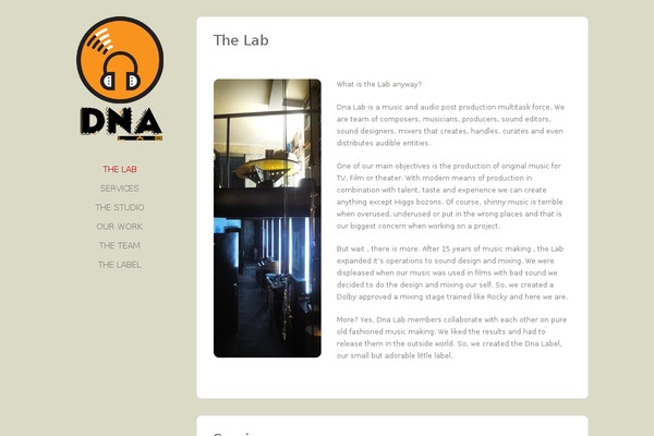 dnalab.gr site used Solo