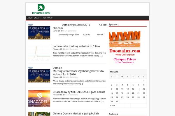 dnam.com site used Plusone