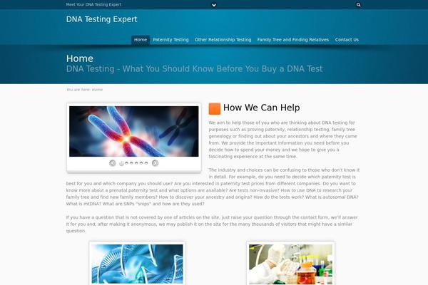 dnatestingexpert.com site used Flare