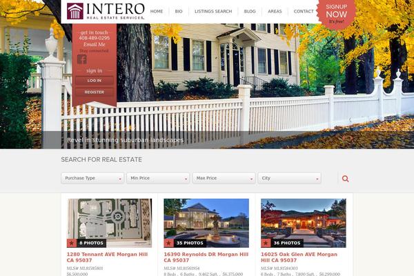 Fremont theme site design template sample