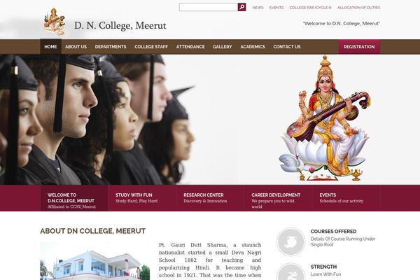 Schoolfun theme site design template sample