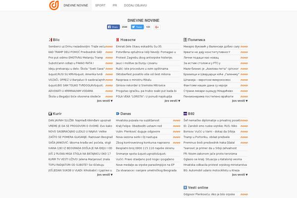 Onenews Premium theme site design template sample