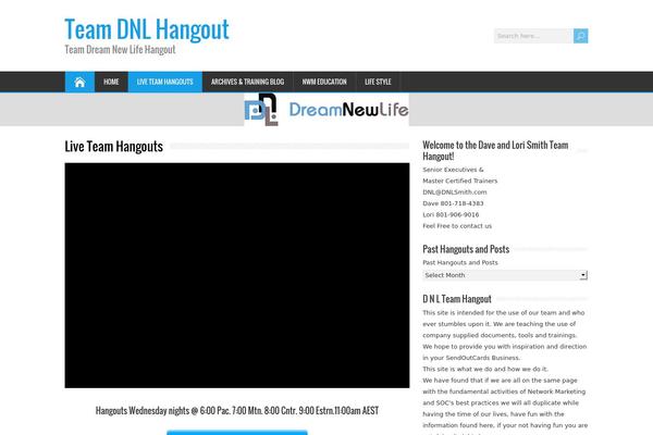 dnlteamhangout.com site used HappenStance