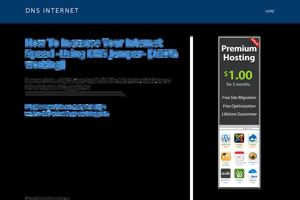 Hostmarks theme site design template sample