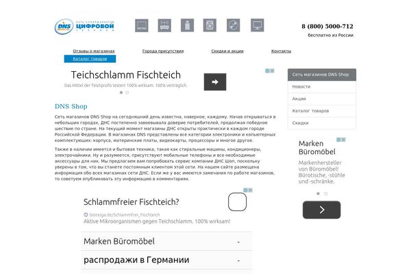 dns-shops.ru site used Dns