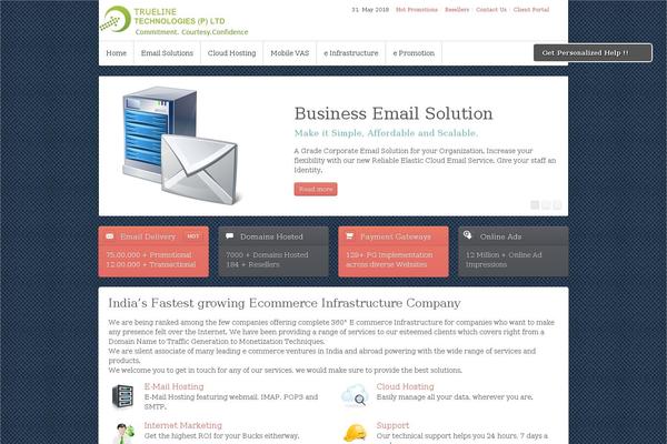 Sync theme site design template sample