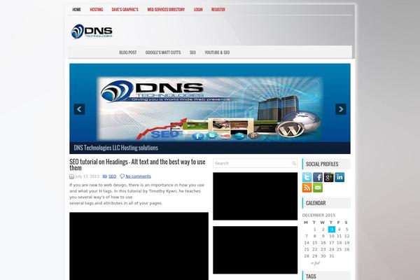 Simpletech theme site design template sample
