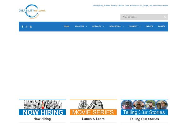 Charity Hub v1.05 theme site design template sample