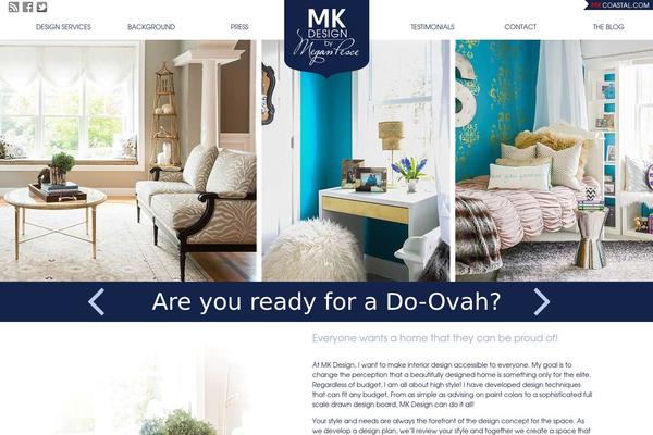 Canvas theme site design template sample