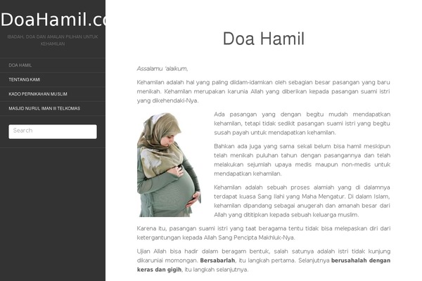 Flat theme site design template sample