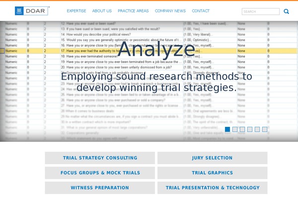 doar.com site used Yootheme
