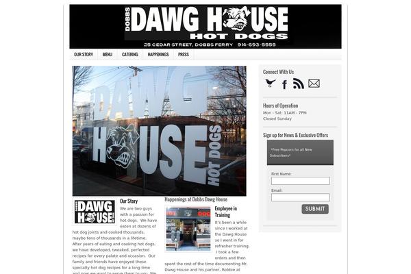 Lifestyle theme site design template sample