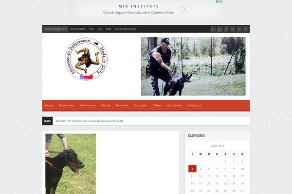 Cherry theme site design template sample