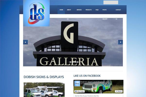 dobishsigns.com site used Theme1901