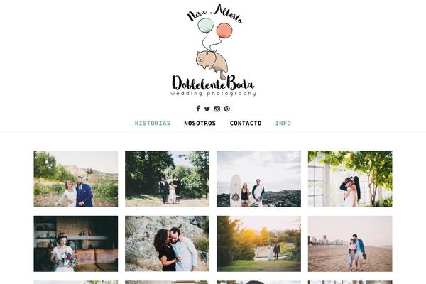 Tripod theme site design template sample