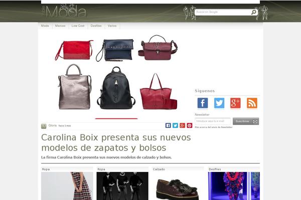 Comun theme site design template sample