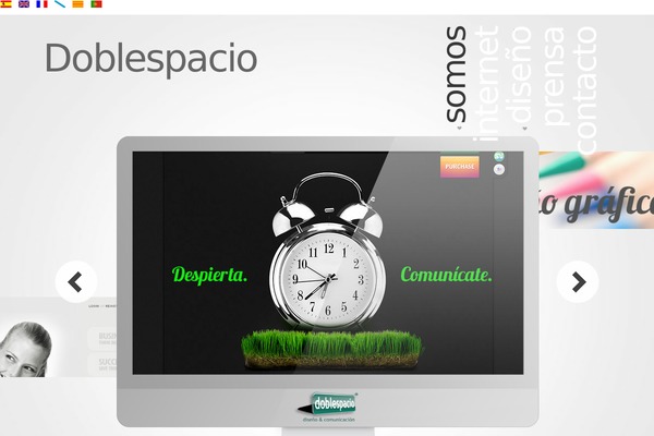 doblespacio.com site used Theme1398