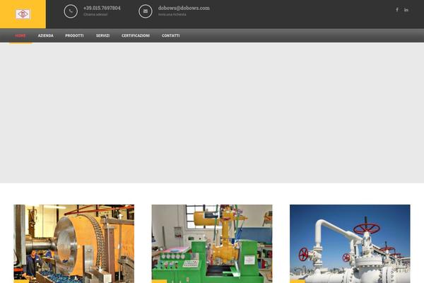 Brick theme site design template sample