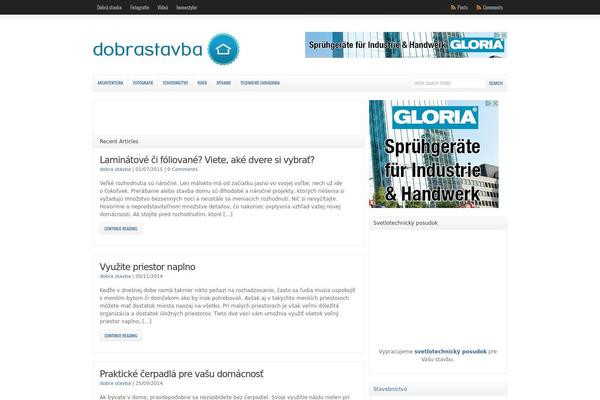 WP-Clear theme site design template sample