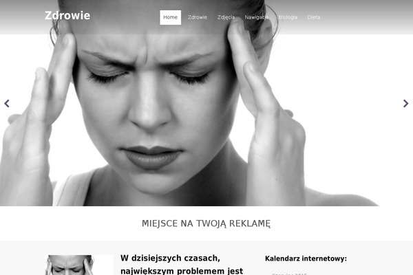 Vangard theme site design template sample