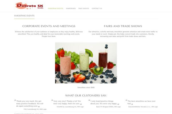 Blaszok eCommerce Theme theme site design template sample