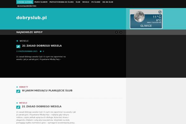 Cyberfolks theme site design template sample