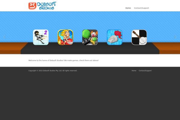 Grizzly theme site design template sample