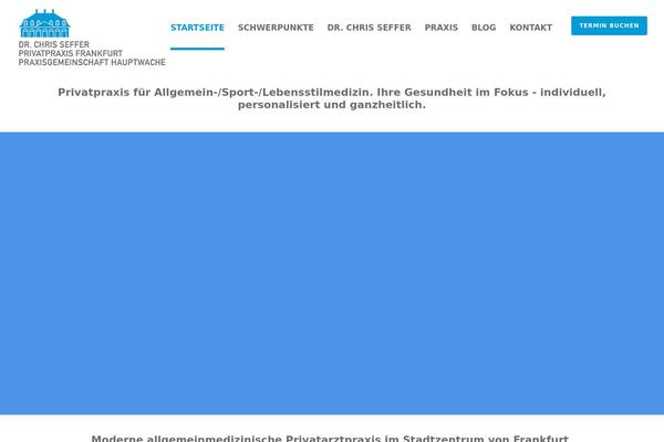 Mediz theme site design template sample