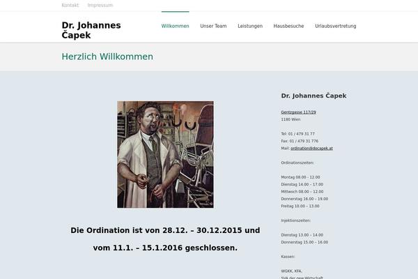 RestImpo theme site design template sample