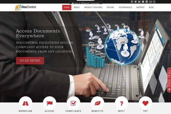 Flattheme theme site design template sample