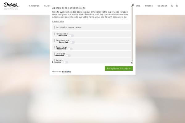 Gourmet theme site design template sample