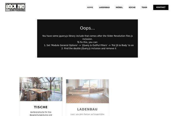 Infinite-child theme site design template sample