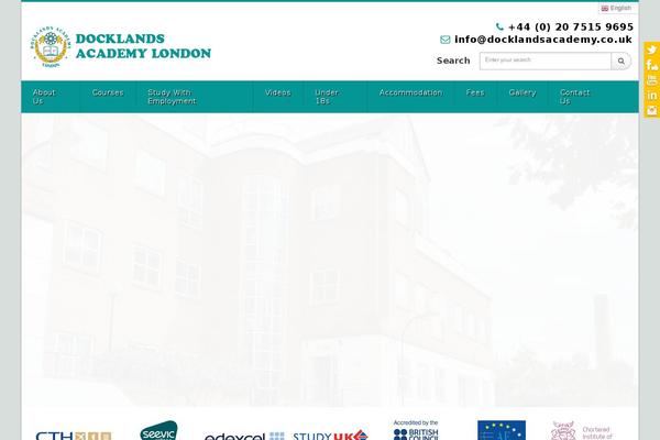 Academist theme site design template sample