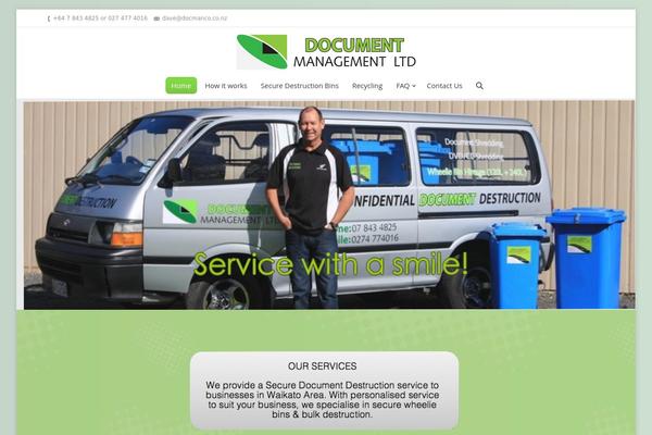 Divi Child theme site design template sample